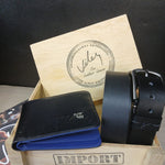 Combo San Benito 100% Cuero Repujado - Velez